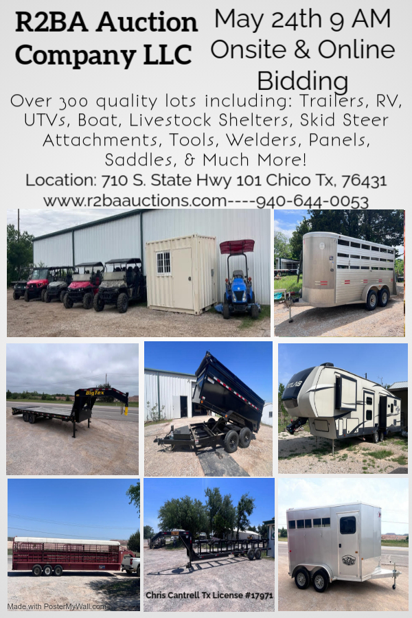 Farm Auction Flyer